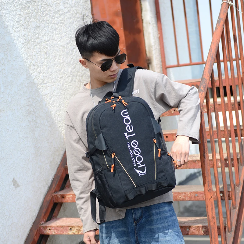 Outdoor 26L Travel Backpack Men Women Waterproof Nylon Camping Casual Climbing Hiking Bag Rucksack 14-inch Laptop School BagpacK