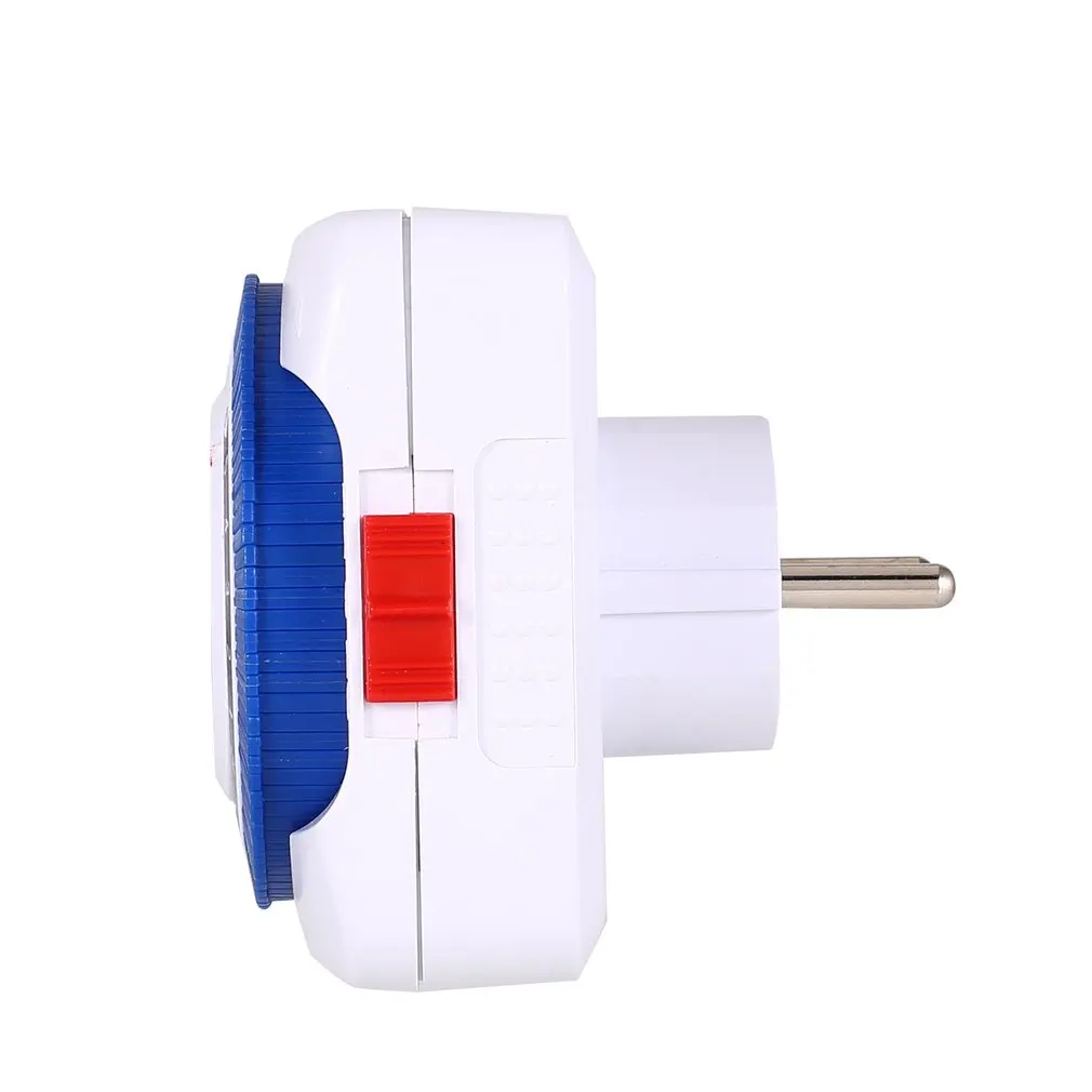24 Hours Plug in Mechanical Grounded Programmable Timer Switch Smart Countdown Switch Socket Indoor Auto Power off 230V