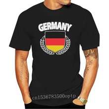 Nowy 2021 marki-odzież t-shirty niemcy gałązka oliwna flaga niemiecka Deutschland Country Pride męska koszulka letnia moda tanie i dobre opinie CASUAL SHORT CN (pochodzenie) COTTON Cztery pory roku Na co dzień Z okrągłym kołnierzykiem 2018 men women Sukno Drukuj