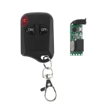 

DC3V-5V 433MHZ RF Wireless Remote Control Switch Receiver Module 2Key Controller 28GE
