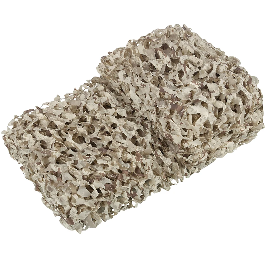 Large Camouflage Net 5*5 6 7 8 9 10 12 15 20 Sun Shelter Hunting Camo Netting Garden Hiding Mesh Fence Shadow Network Tent Cover