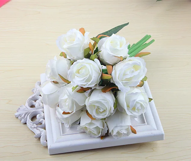 Корейское розовое свадебное платье невесты, реквизит для фотосъемки, Декоративные искусственные цветы декоративный искусственный цветок - Цвет: 7