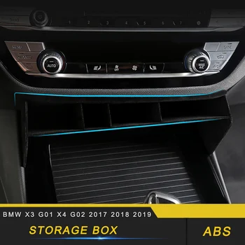 

For BMW X3 G01 X4 G02 2017 2018 2019 Car Styling Center Console Storage Barrel Organizer Box Organizer Case Accessories