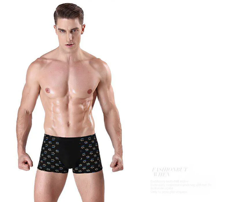 5pcs Men Shorts  Loose  Homme     Boxers  Breathable Men's Boxer mens boxer briefs