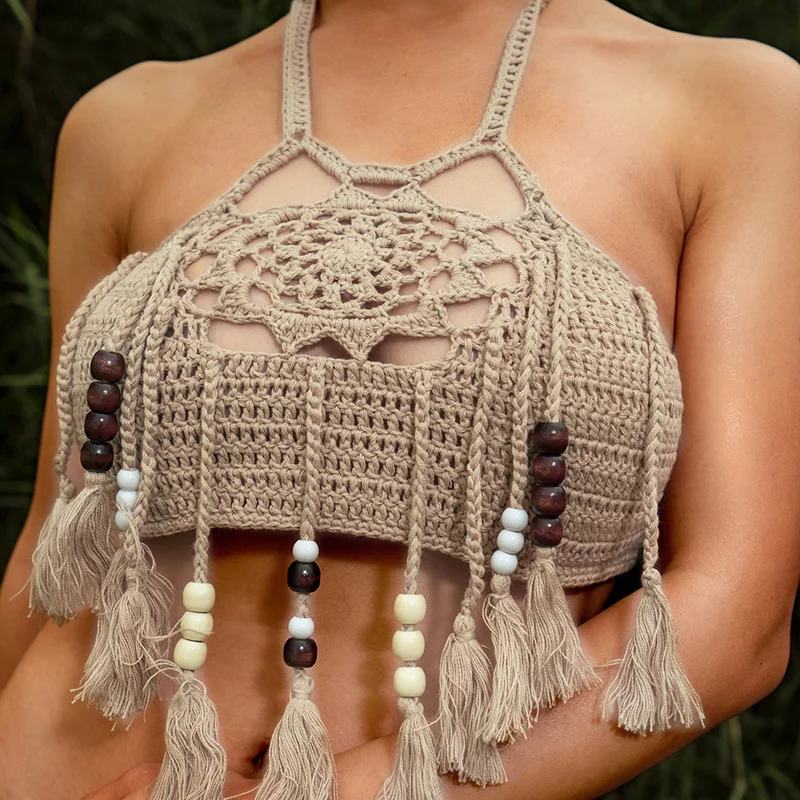 NIUMO-Sexy-Bikini-white-knitting-Swimsuit-woman-Woolen-Small-chest-Gather-together-Hot-Springs-Biki-Europe (2)