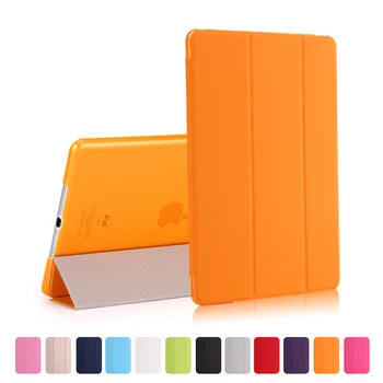 

case For 2017 2018 iPad 9.7 inch for iPad 9.7 inch Model A1822 A1823 A1893 A1954 PU Ultra Slim Magnet wake Cover + gift