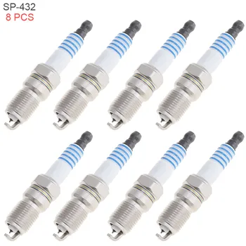 

8pcs/set Car Ignition Plug Iridium Plugs Nozzles SP-432 AGSF32FM Fit for Ford / Taurus / Ranger / Mercury