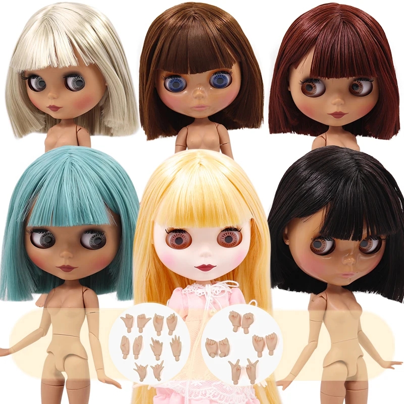 Blyth Doll Toy Hair Gift Icy Dbs BJD Black WHITE Skin-Joint-Body And Ce No.2 Oily Special-Price