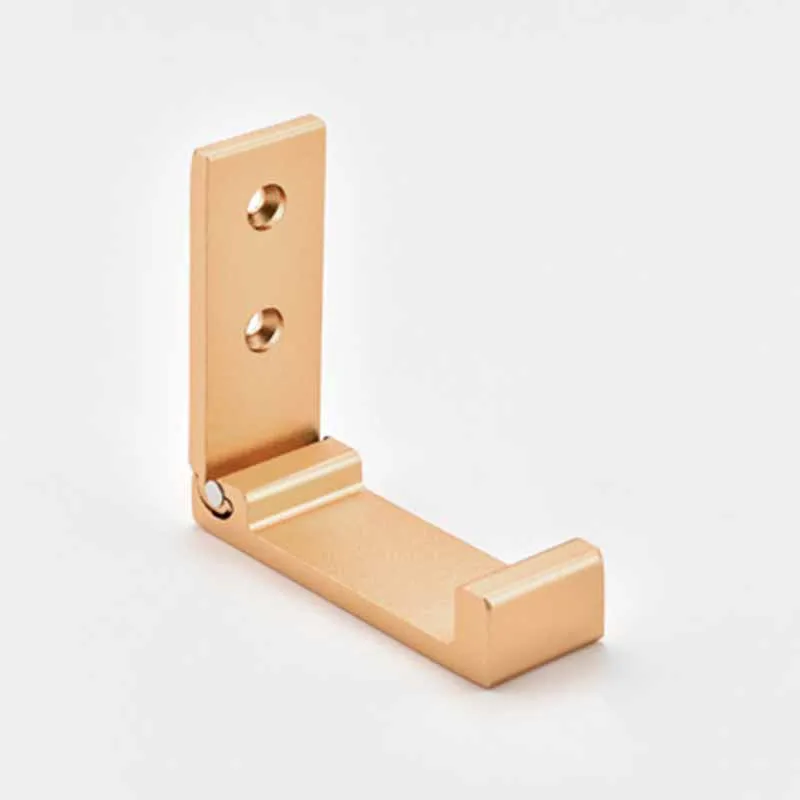 

Hangers Folding Hooks Aluminum Alloy Rustproof Towel Hooks Gold/Silver/Black Clothes Hot Sale