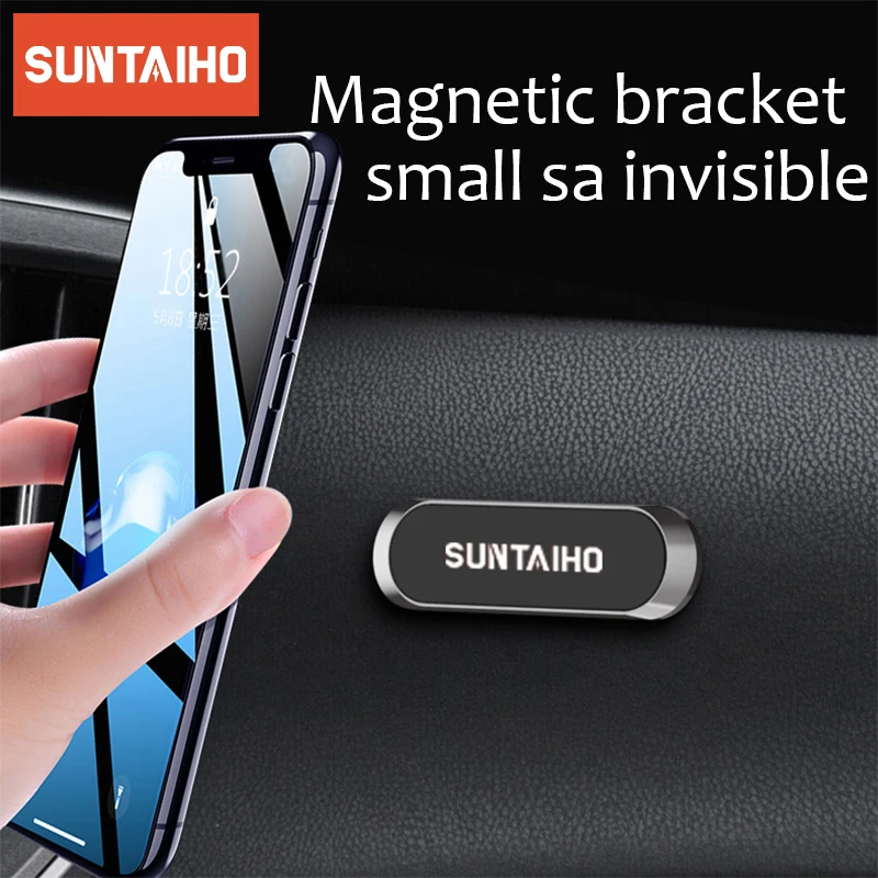 Универсальная мини полоса форма Магнитная автомобильная подставка для телефона для iPhone samsung huawei настенный металлический магнит gps автомобильное крепление приборная панель