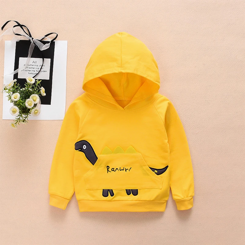 Sweat Enfants Dessin Anime Bebe Sweat A Capuche Garcons Animaux Quinzaine Pull A Capuche Avec Dinosaure Trois Couleurs Bebe Fille Vetements Sweat Fille Sweat A Capuche Enfants Aliexpress
