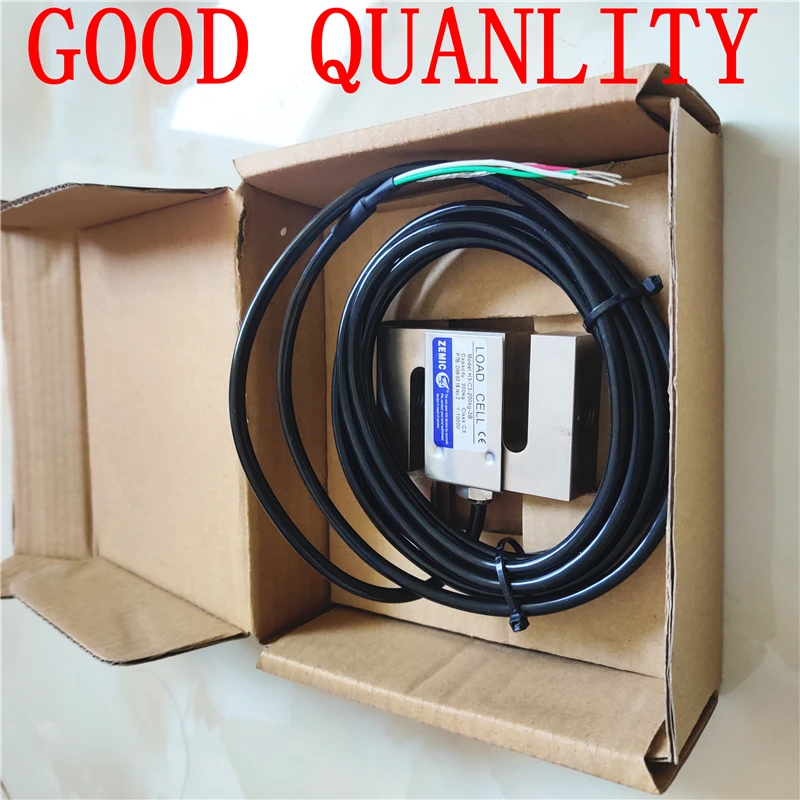 H3-C3-500KG-3B ZEMIC Weighing Sensor s-Type Tension Sensor Load Cells 50KG 100KG 200KG 500KG 150KG 300KG 750KG