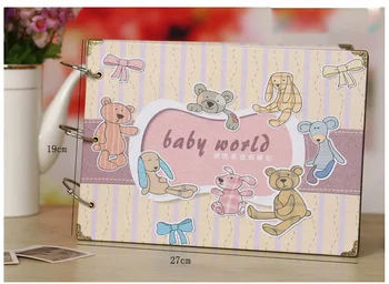 

10-inch 30 Black Card New Always Love You DIY Scrapbook Photo Albums DIY Handmade Travel Kraft Paper Cover Album Birthday Gift