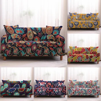 

Bohemian Sofa Cover Elastic Stretch Modern Chair Couch Cover Sofa Covers for Living Room Furniture Protector 1/2/3/4 Seater