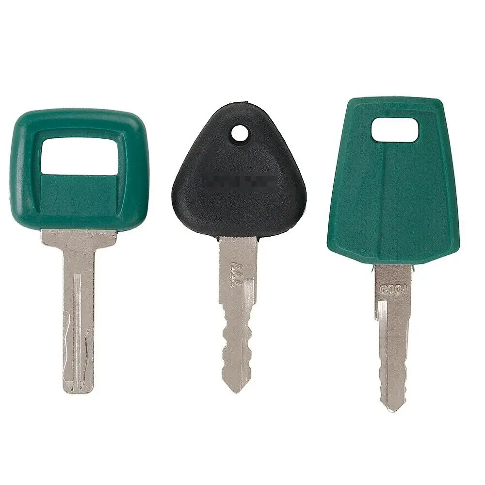 Keys For Volvo 777 Heavy Equipment Key Ignition Key Wheel Loader BU1876 3Pcs