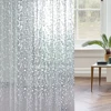 3D Waterproof PVC Shower Curtains Bathroom Curtains With Hooks Transparent White Clear Bathroom Curtain Luxury Bath Curtains D35 ► Photo 2/6