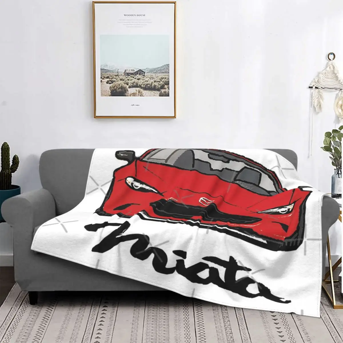 MX5 Miata ND красное одеяло покрывало для кровати стандартное 150 муслиновое покрывала