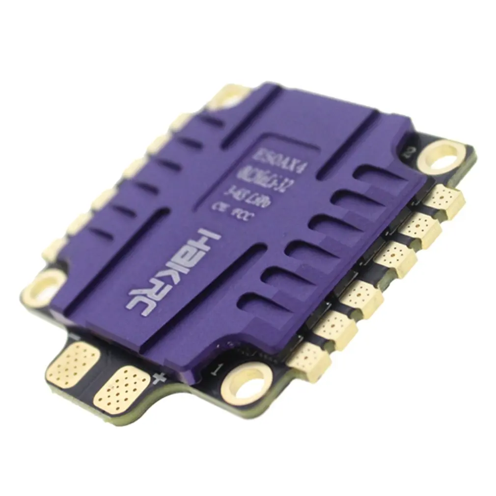 HAKRC ESC 4-In-1 50A 3-6S BLHeli_32 5V 3A BEC Dshot1200 Mini Size ESC for DIY FPV Racing Drone With Heat Dissipation