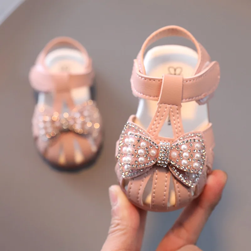 infantis, sapatos de princesa com renda, para meninas