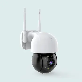 

Wifi Ip Camera 1080p Outdoor Security Camera Ptz 4x Zoom Infrared Night Vision Hemisphere Cctv Camera Two Way Audio