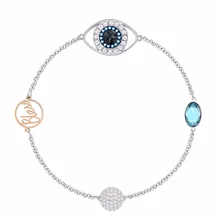 Микро инкрустированный Высококачественный Браслет дьявола, женский браслет глаз, модный и красивый