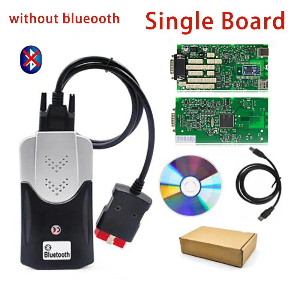 2017 3 зеленая плата с одной печатной платой Bluetooth V3.0 реле NEC Real 9241A Chip FTDI Multidiag Pro + TCS