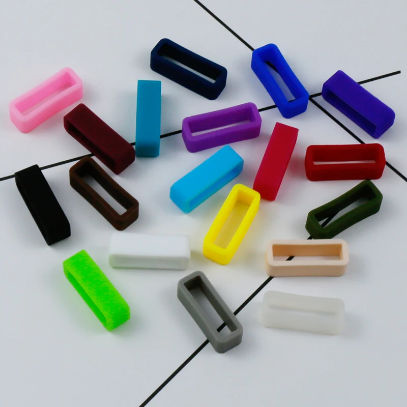 

Watch accessories 2 pieces silicone strap loop rubber ring 12mm14mm16mm18mm19mm20mm22mm24mm26mm28mm30mm for Swatch strap loop