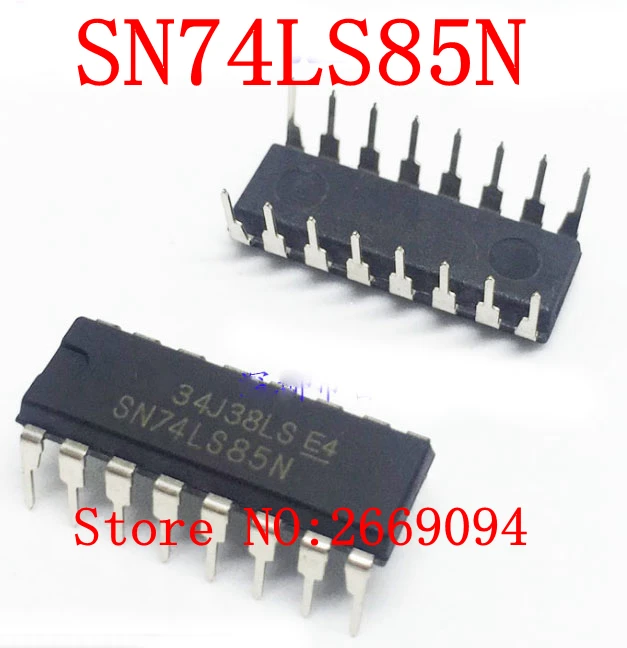 

5PCS /10PCS /50PCS /100PCS HD74LS85P DIP16 HD74LS85 DIP SN74LS85N 74LS85N 74LS85AN 74LS85 new