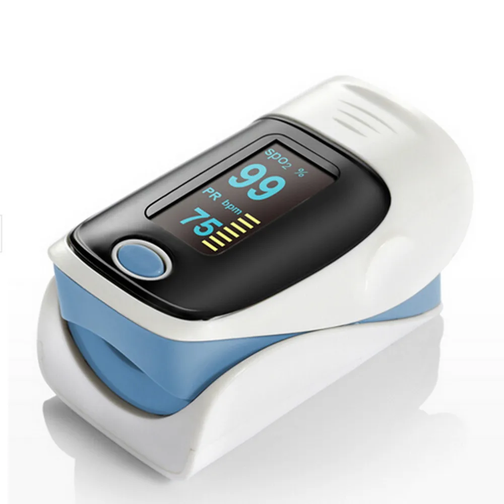 Rechargeable Pediatric Finger Tip Pulse Oximeter Blood Pressure Monitor No Signal 8 Seconds Automatic Shutdown Function