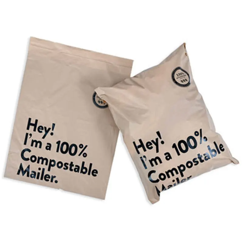 

50Pcs/lots 100% D2W Biodegradable Mailing Envelope Bag Poly Self Adhesive Waterproof Clothing Pouch Shipping Bags Courier Bags