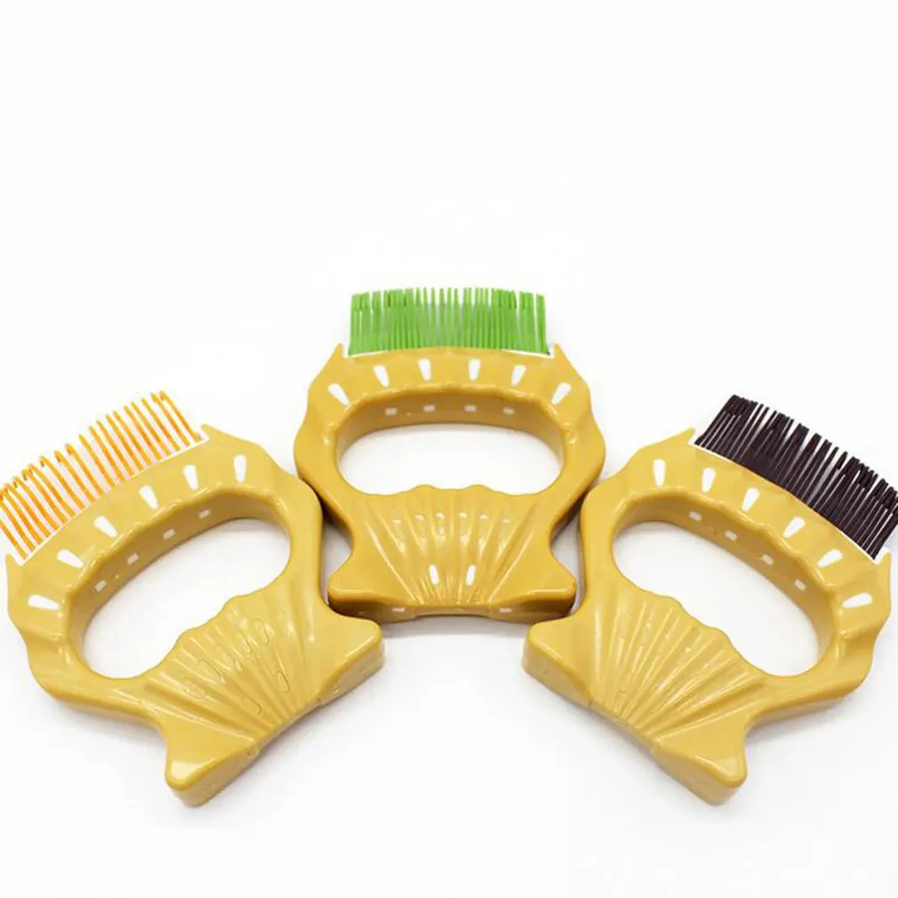 Портативный гребень в форме ракушки для ухода за домашними животными, щетка для массажа собак, кошек, волос, триммер для удаления кошачьей шерсти, уход за собаками, стальная Расческа для домашних животных
