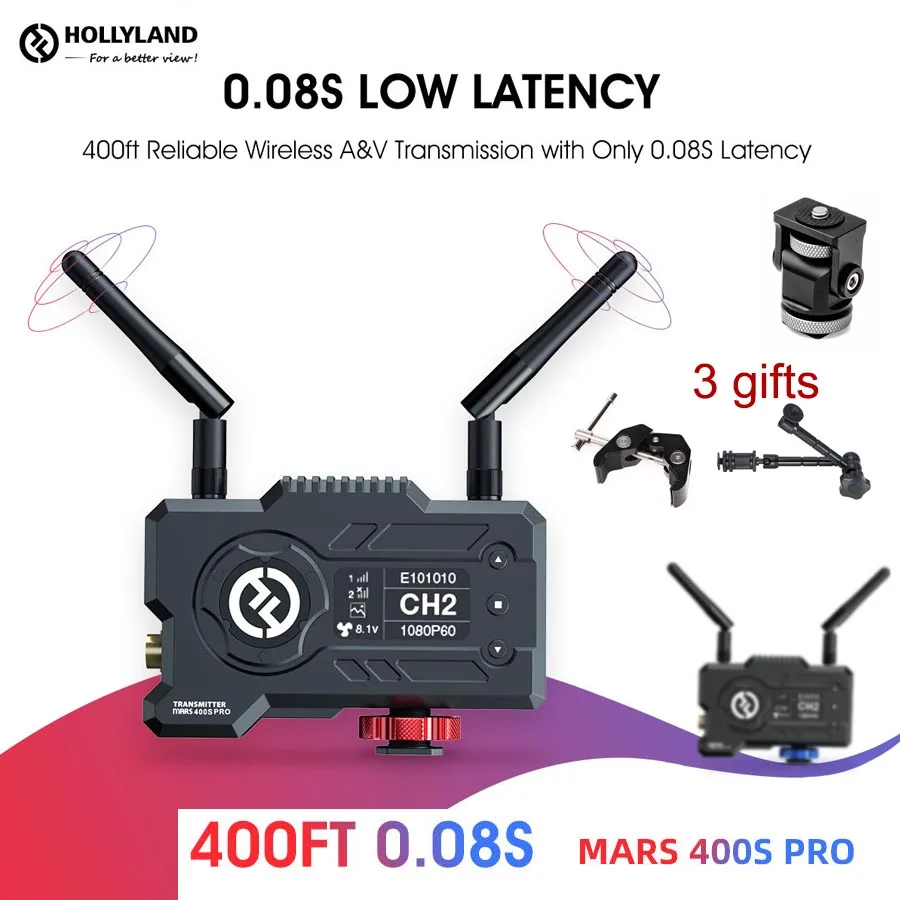 Hollyland Mars 400S PRO 受送信セット Mars 400S Pro 送受信機