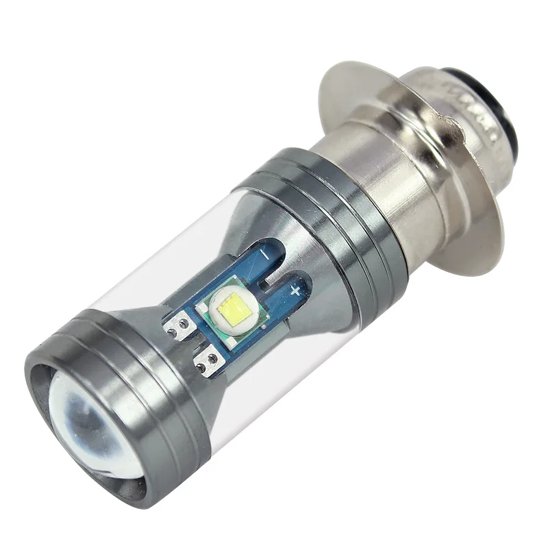 Новый стиль мотоциклетная 30 Вт Светодиодный ная лампа H6 PX15D 3