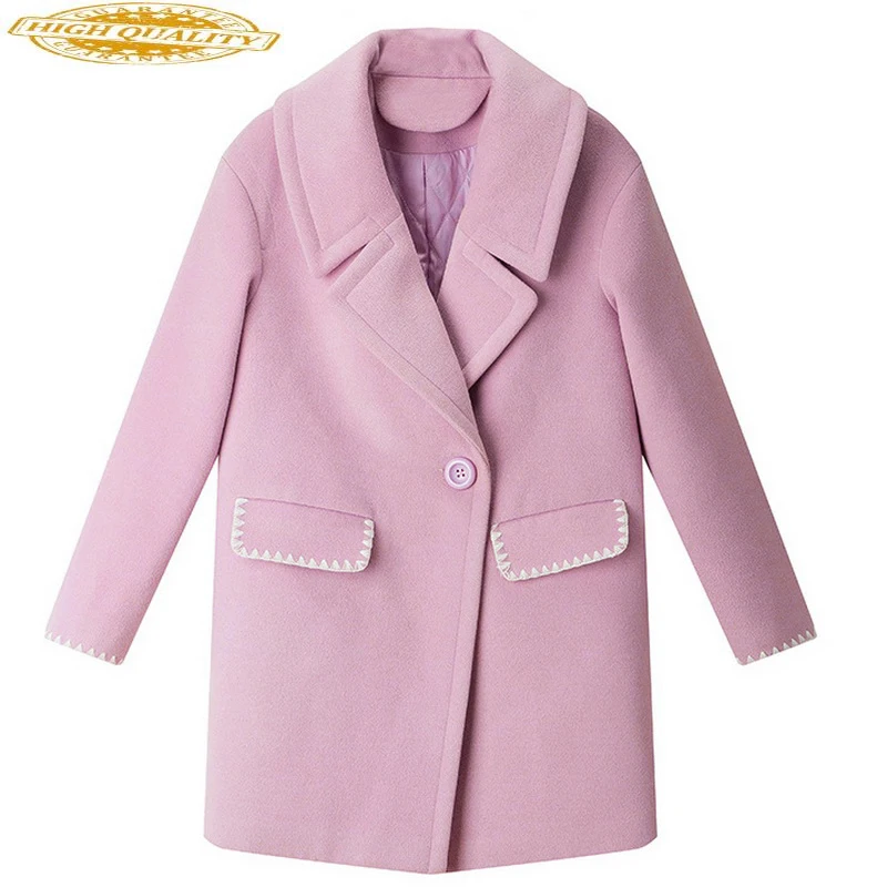 Wollen Jas Herfst Winter Jassen Koreaanse Roze Jas Femme Uitloper Vrouwen Kleding Abrigos Mujer Invierno 2020 KJ194 Wollen Jas Herfst Winter Jassen Koreaanse Roze Jas Femme Uitloper Vrouwen Kleding Abrigos Mujer Invierno 2020 KJ194