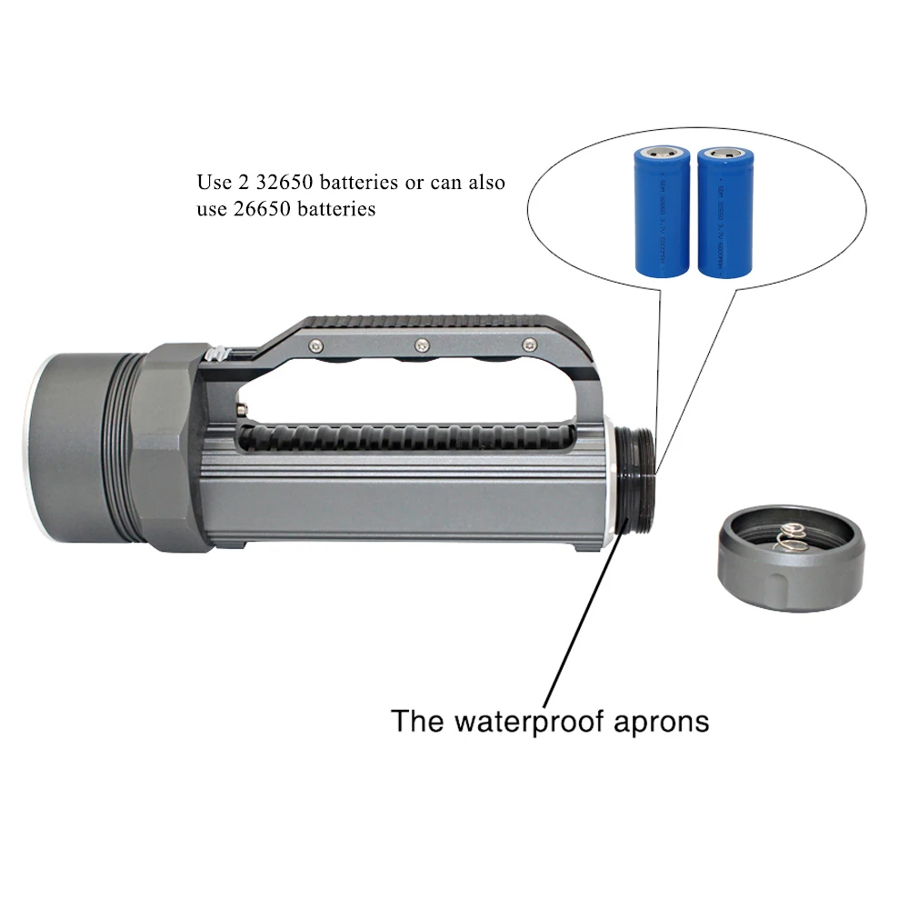 Most Powerfull diving Flashlight