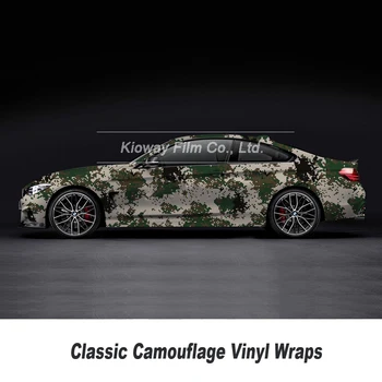 

green Digital camo vinyl wrap Film With Air Free Vehicle Graphics Stickers camouflage Film Size: 1.52*5/10/18 Meters