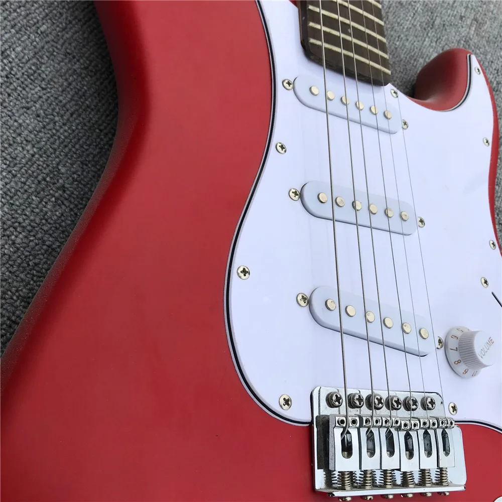 Paulownia body maple xylohone neck ST Цвет электрогитары может быть настроен заводским магазином