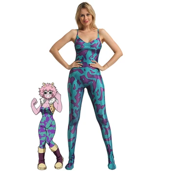 

My Hero Academy Costume Cosplay Boku No Hero Academia Mt Lady Mina Ashido Midnight Cosplay Costume Halloween Costume For Women