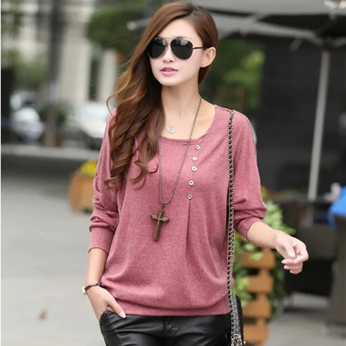 

Women plus Big Size Cotton T-shirt Casual Bl