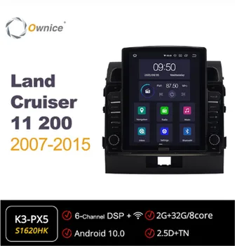

Ownice Android 10.0 Car Radio forToyota Land Cruiser 11 200 2007 - 2015 GPS 2 Din Auto Audio System Player 4G LTE Tesla Style