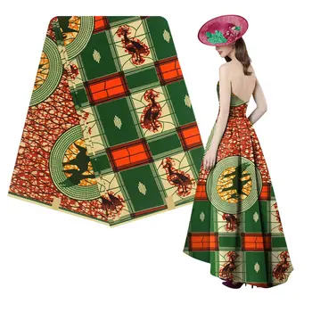 

african fabric 100% cotton ankara fabric wholesale african print fabric pure bridal wedding dresses African wax fabric H190722