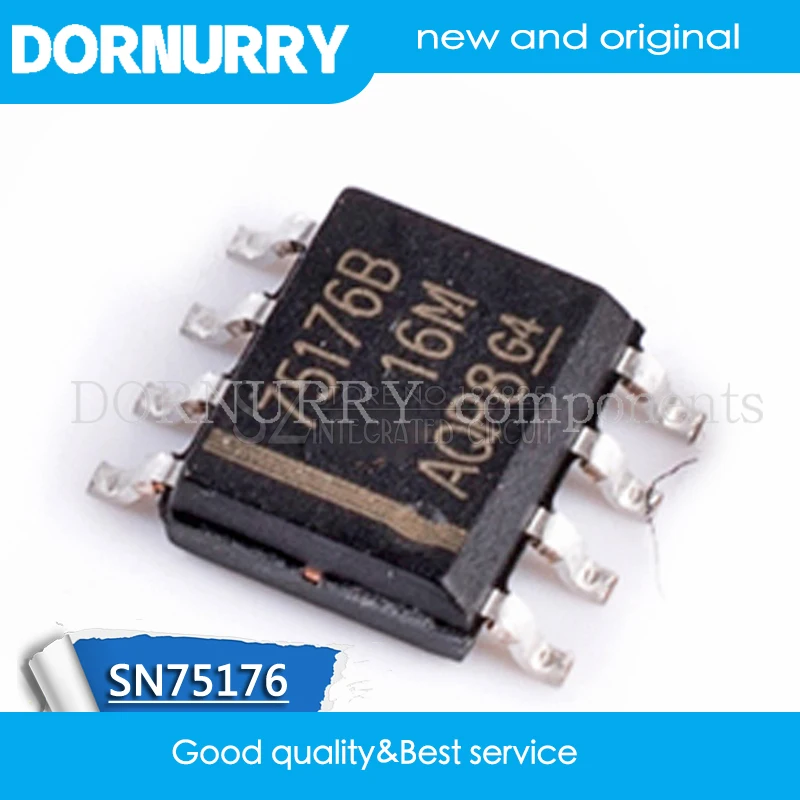 

10PCS SN75176BDR SOP8 SN75176B SOP SN75176 SOP-8 75176B SMD new and original IC DORNURRY