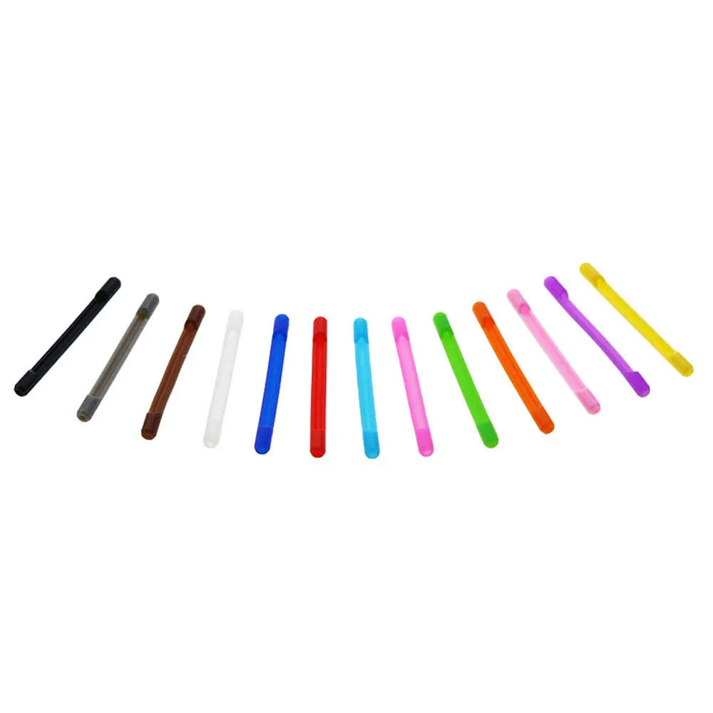 Silicone World Silicone glasses legs nonslip cover Eyewear Anti Slip silicone ear hook temple tip holder eye glasses accessories 2