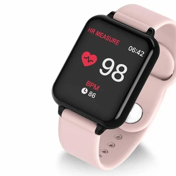

Smartwatch IP67 Waterproof IPS Screen smart watch Sport Fitness Heart Rate Blood Pressure Waterproof for IOS Android