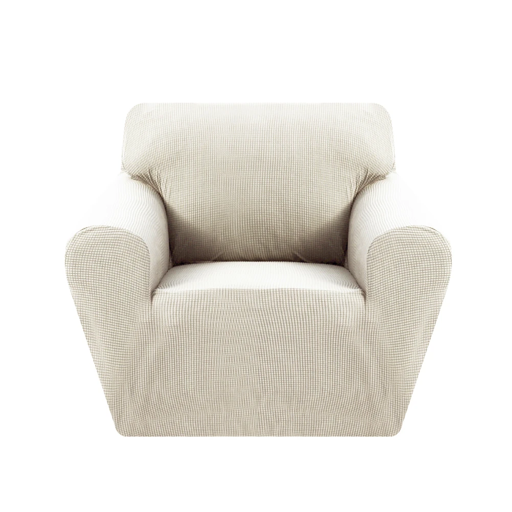 One seater sofa Чехол для дивана серого цвета, плотная обёрточная бумага, эластичный заказ, 2 предмета, чехол для дивана, если l-стиль, секционный угловой диван, чехол - Цвет: One seater sofa