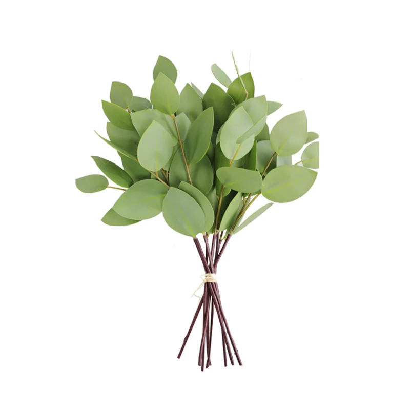 Для дома комнаты офиса Декор Искусственный эвкалипт поддельные растения букет