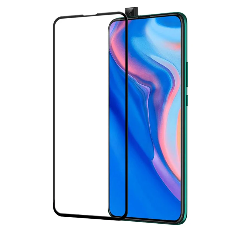 Стеклянный чехол для Huawei P Smart Z 2 шт. закаленное стекло защита экрана защитный Y9 Prime