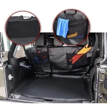 

Pet Seat Proof Covers Dog Seat Covers for Jeep Wrangler JK JL 4-Door 2007-2018 Hammock with Waterproof Stain-Resistant Hypoaller