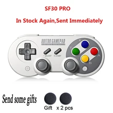 Официальный 8bitdo SF30 Pro Беспроводной Bluetooth геймпад с джойстиком для Windows, Android macOS nintendo переключатель Паровая баня