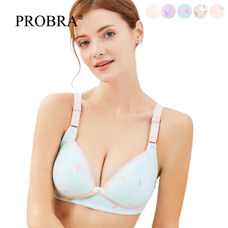 

Cozy Cotton Pregnancy for Nursing Bras - Cheap soutien gorge allaitement Maternity Breastfeeding Bra Food Grade Feeding Top 2019